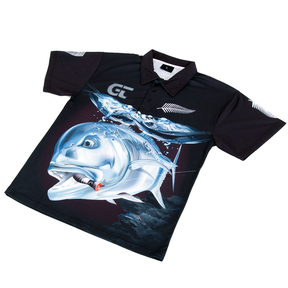 Mad About Fishing UPF40 GT Polo Shirt XL