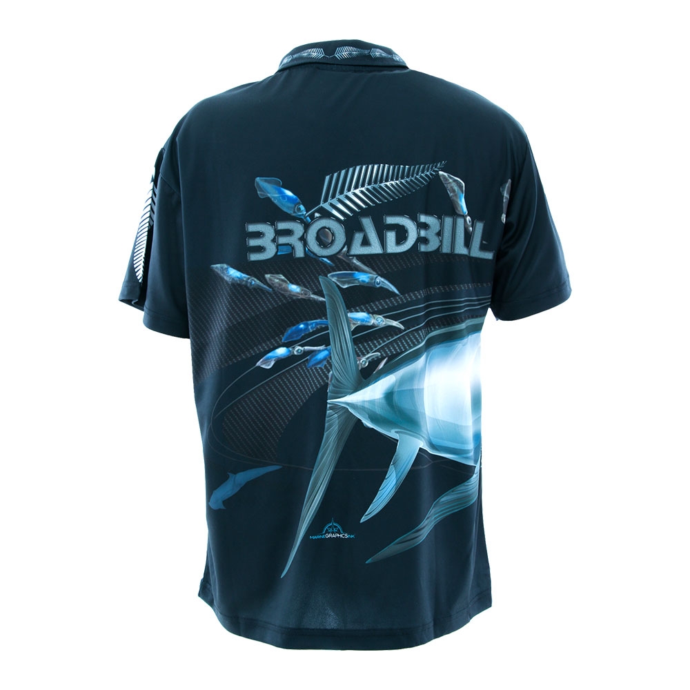Mad About Fishing UPF40 Broadbill Polo Shirt 5XL