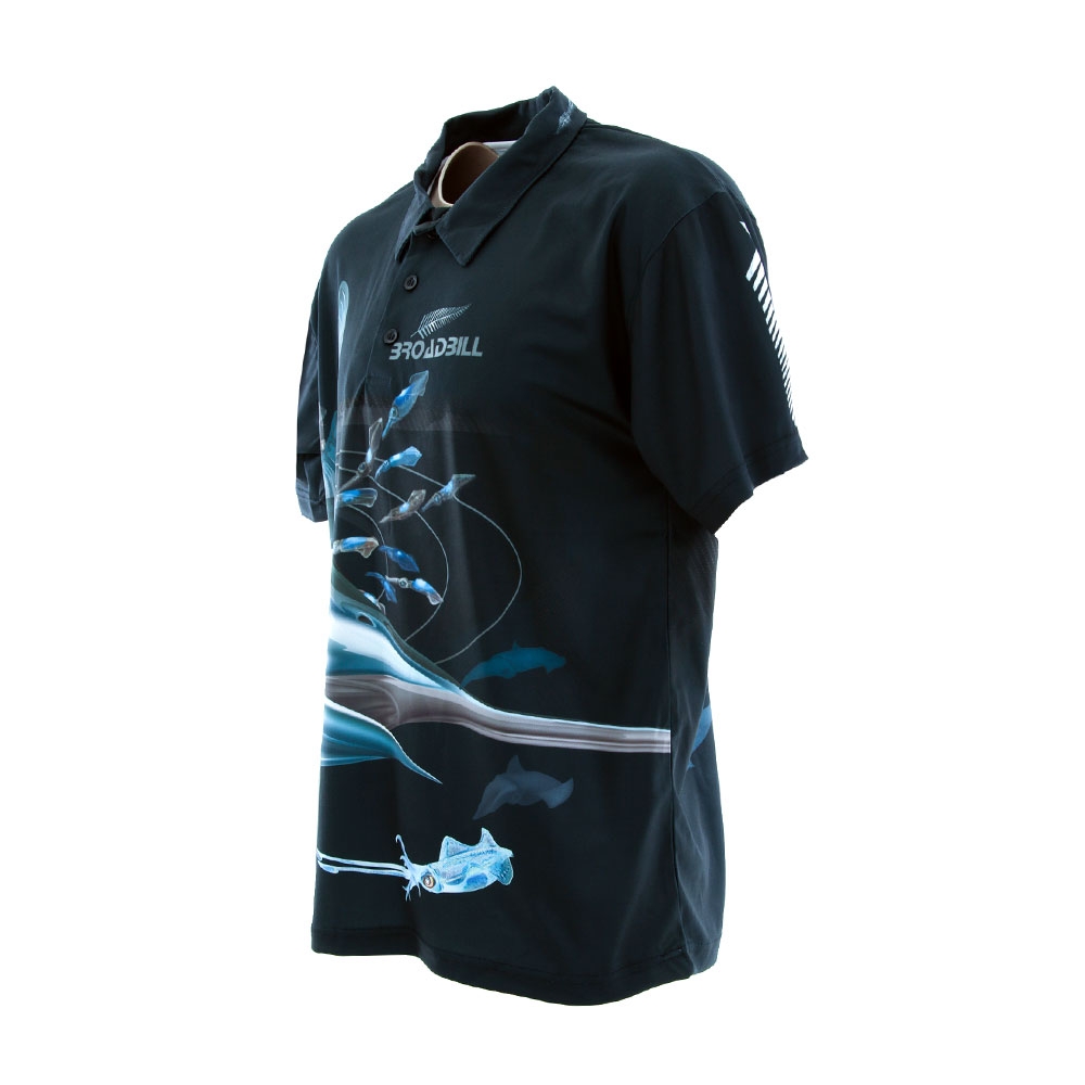 Mad About Fishing UPF40 Broadbill Polo Shirt 5XL