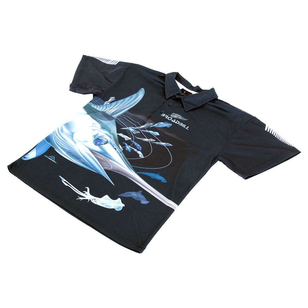 Mad About Fishing UPF40 Broadbill Polo Shirt 5XL