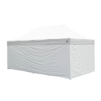 Kiwi Camping Side Curtains for 6x3 Shelter Black Thumbnail Kiwi Camping Side Curtains for 6x3 Shelter Black