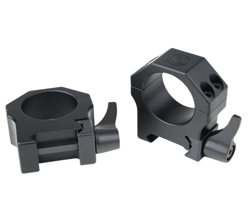 Precision Pro Quick Detach Weaver/Picatinny Medium Rings 1in