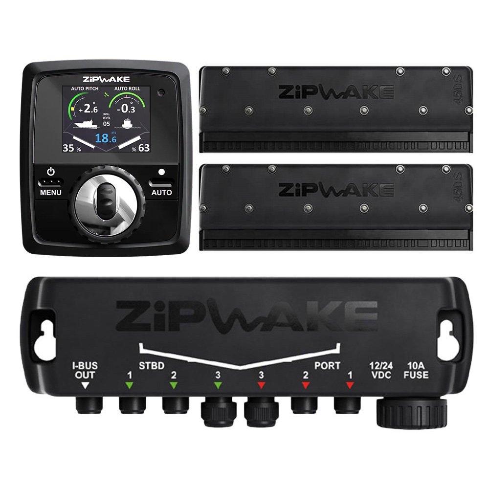 Zipwake KB450-S Dynamic Trim Control System Kit Straight 450mm