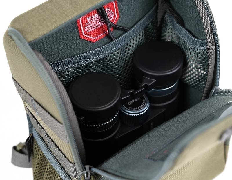Manitoba Clothing Expedition Binocular Caddy Olive