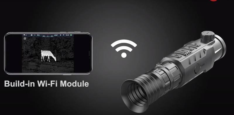 InfiRay RICO RH50 Thermal Riflescope with Laser Ranger Finder