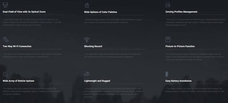 ThermTec Ares 335 Thermal Scope 35mm