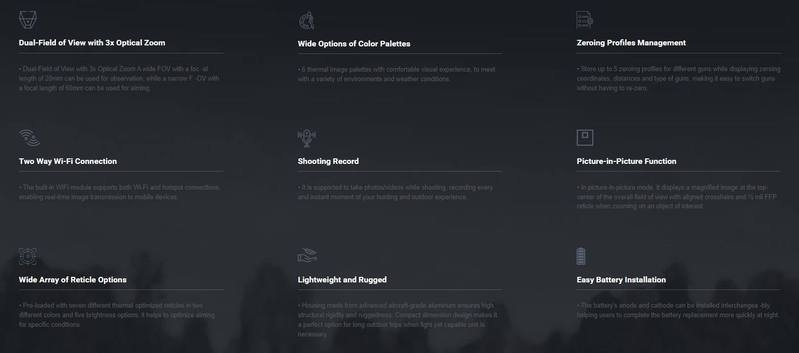 ThermTec Ares 660L Dual 20-60mm Thermal Scope