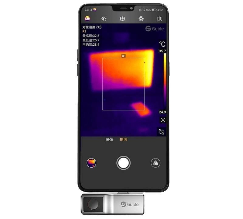 Guide Infrared MobIR AIR Thermal Smartphone Camera iPhone Lighting