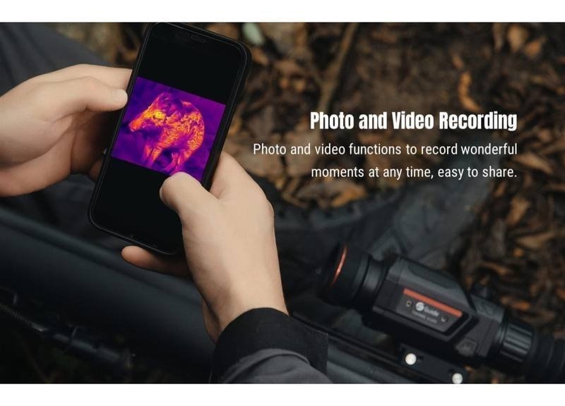 Guide Infrared TR430 Thermal Scope with Extended Mount