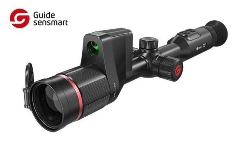Guide Infrared TU451 Thermal Imaging Scope with Laser Rangefinder 50mm 50Hz