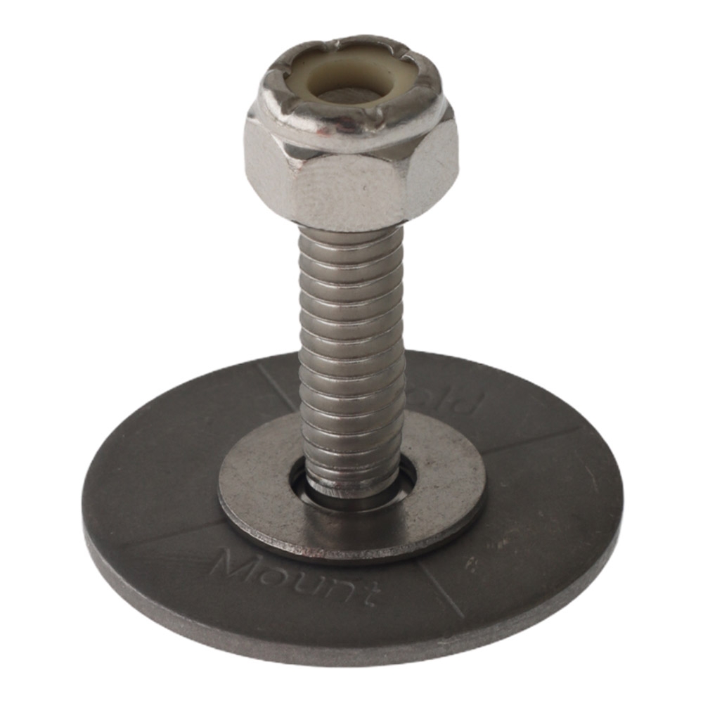 Weld Mount 1inch Tall SS Stud 1/4-20