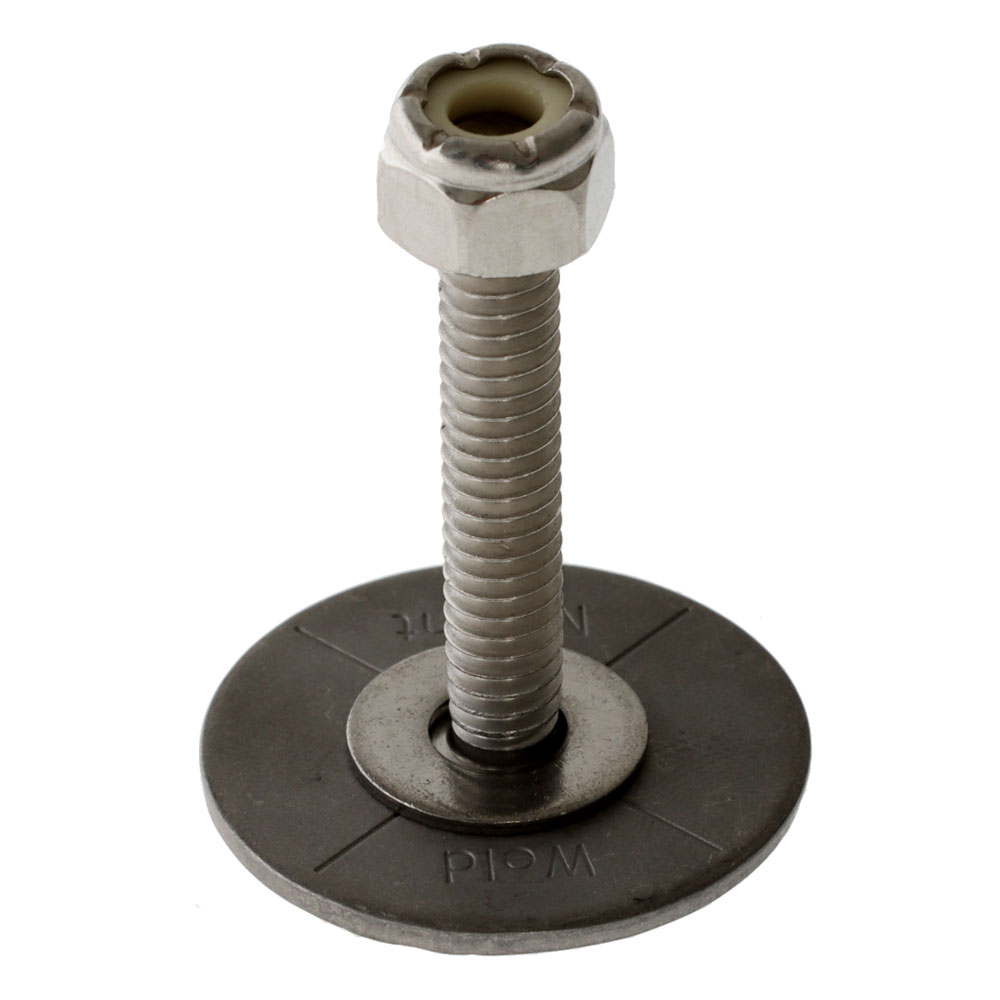 Weld Mount 1.5inch Tall SS Stud 1/4-20