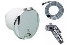 Compact RV Shower Kit Chrome