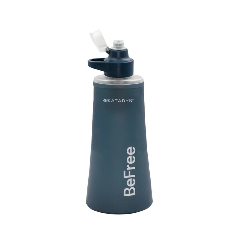 Katadyn BeFree Activated Carbon Portable Water Filter 1L Slate Blue
