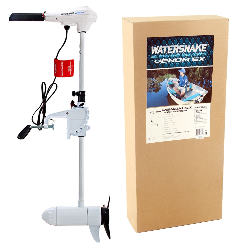 Watersnake Venom SXW Transom Mount Electric Motor 36in 54lb