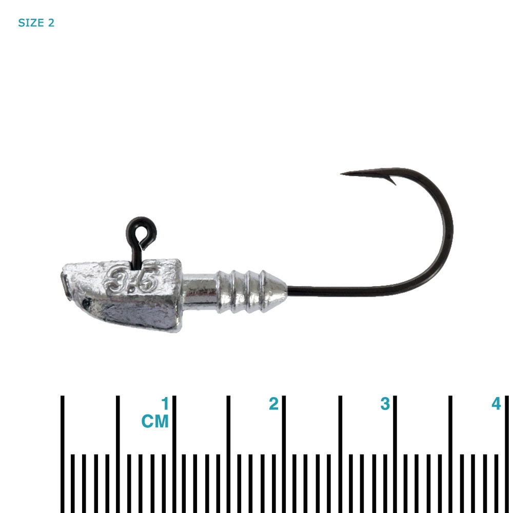 Mustad Darter Jig Heads Size 2 to 2/0