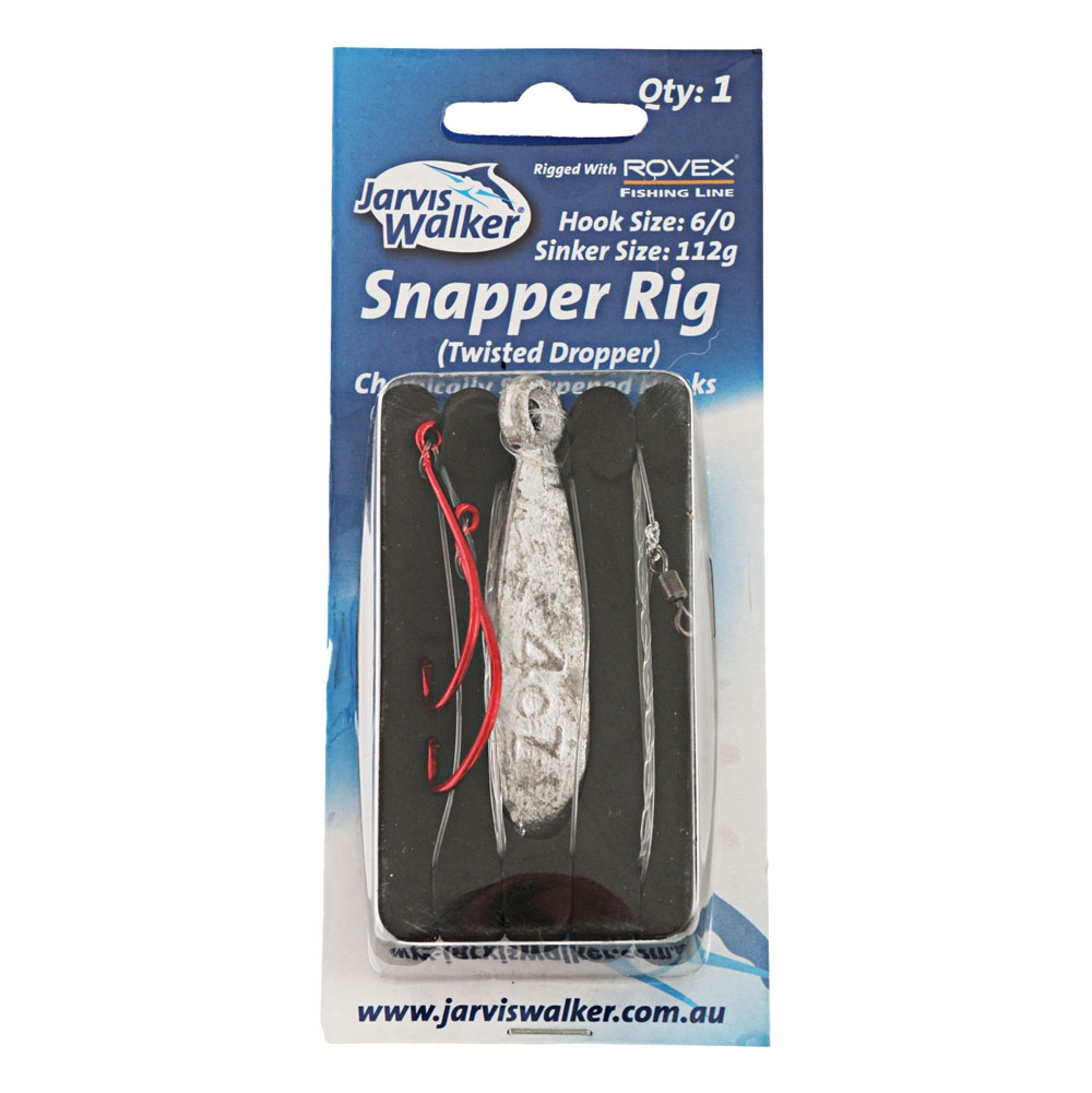 Jarvis Walker Snapper Twisted Dropper Rig 6/0