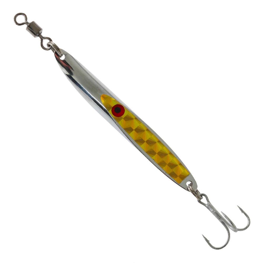 Tsunami Slimwave Saltwater Metal Jig Silver/Chartreuse