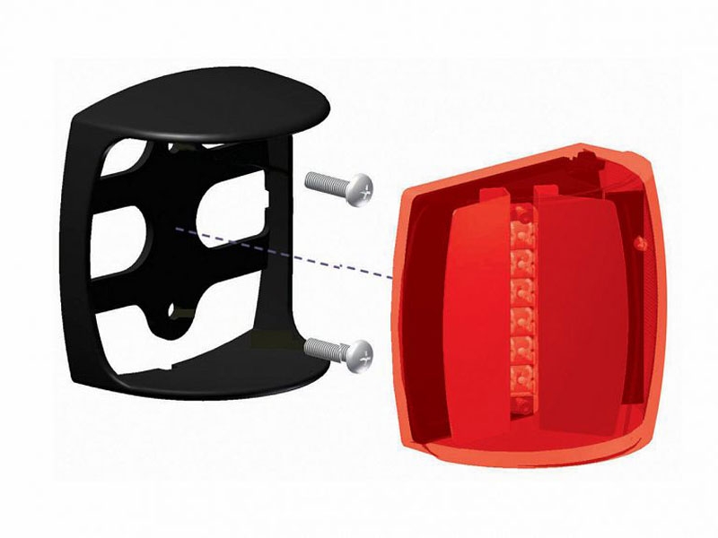 Hella Marine 2NM NaviLED PRO Red Port Navigation Light White