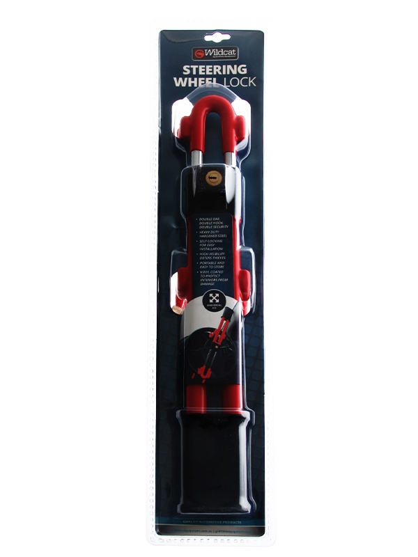 Wildcat Double Hook Steering Wheel Lock