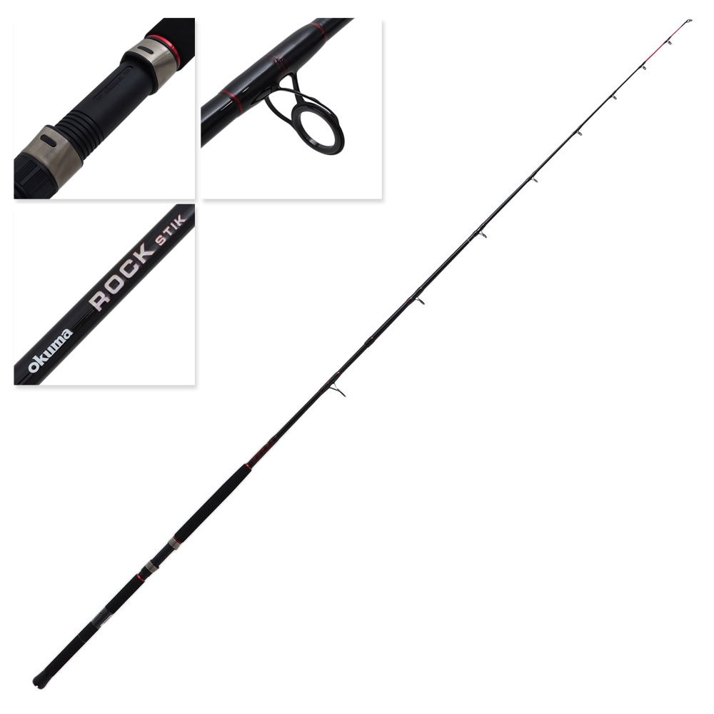 Okuma Rock-Stik Spinning Rock / Shore Rod 8ft 8kg 2pc