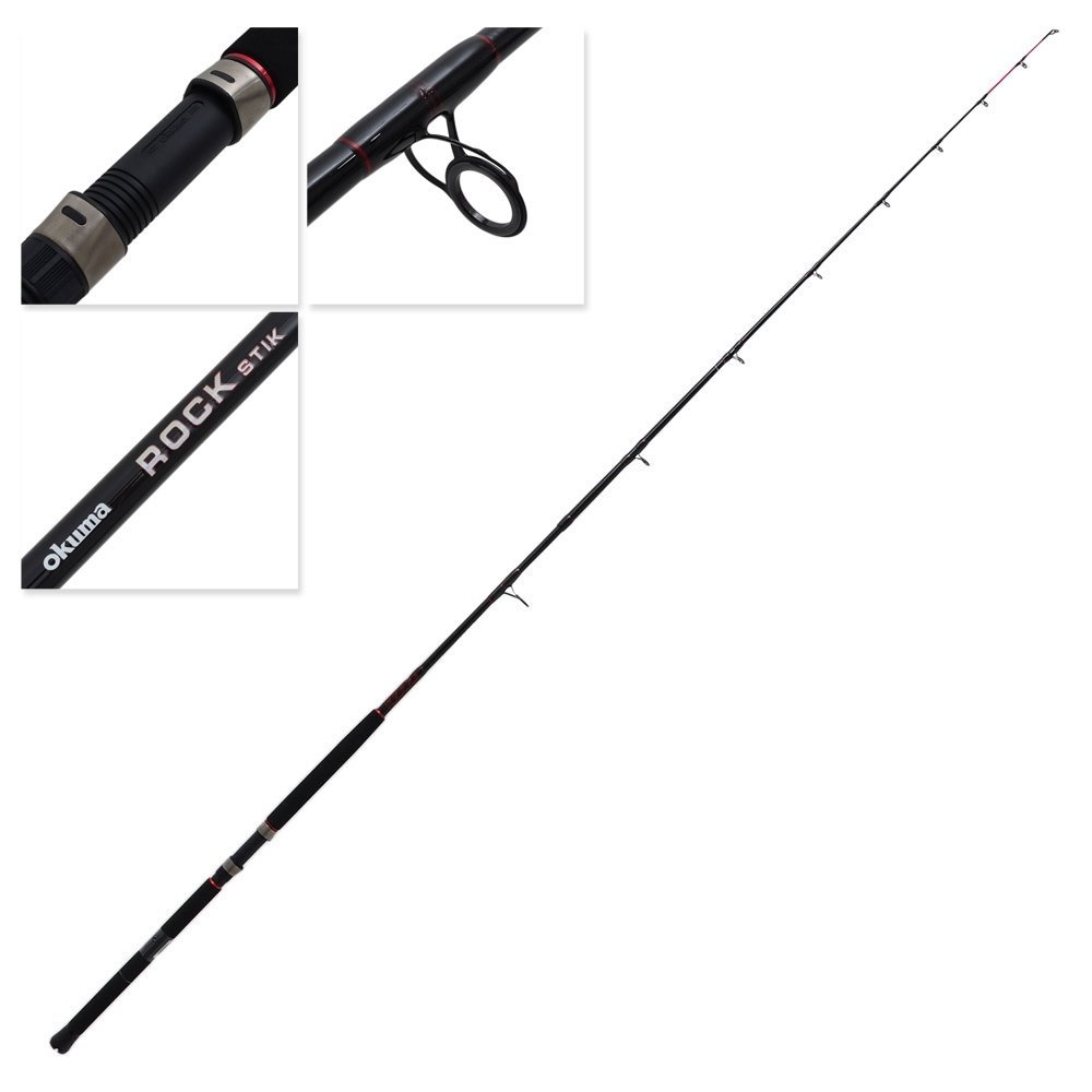 Okuma Revenger 80 Rock Stik General Purpose Combo 8ft 8kg 2pc