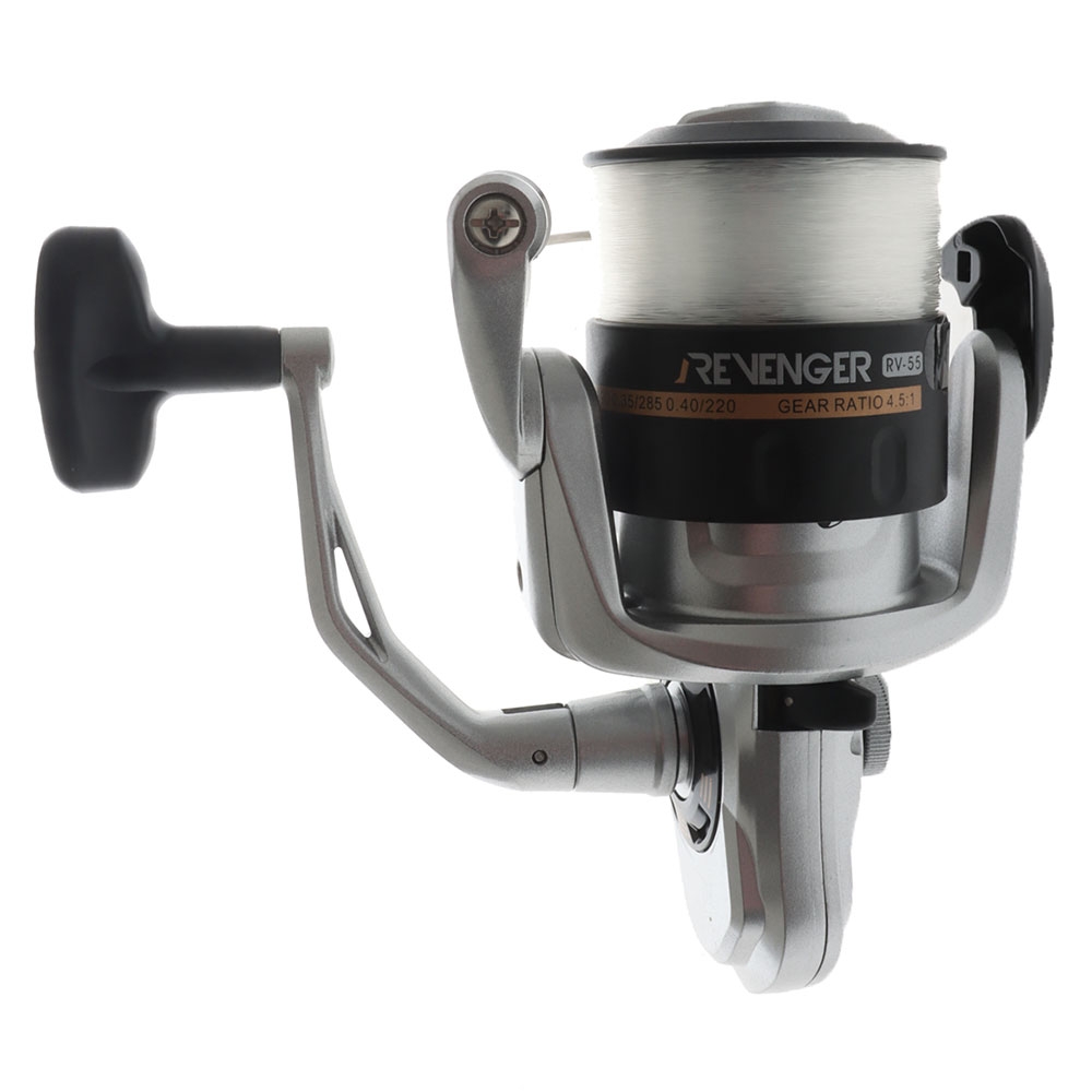 Okuma Revenger 55 Sabiki 732 Boat Spin Combo with Line 7ft 3in 20lb 2pc