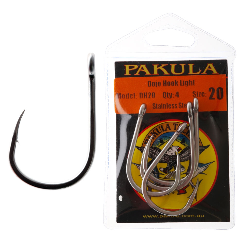 Pakula Dojo Light Gauge Hooks 20mm Qty 4