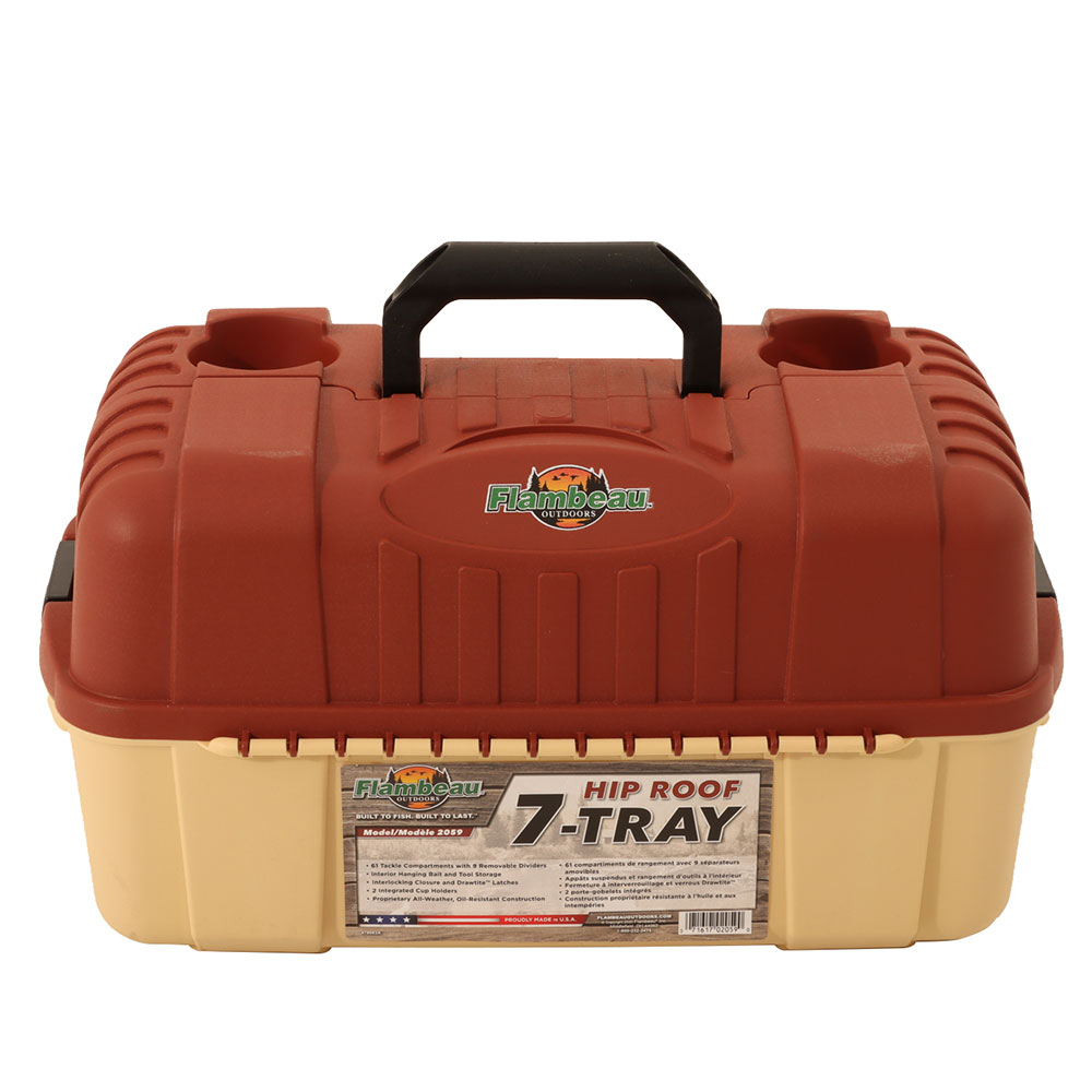 Flambeau Hip Roof Tray Box