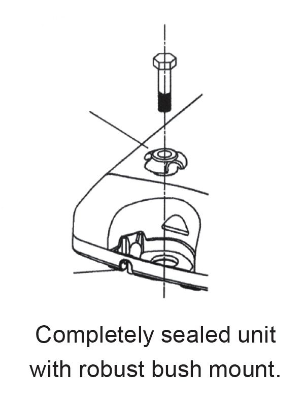 Hella Marine DuraLED 50LP Heavy Duty Blue Light Spread Lamp 9-33V