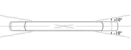 Hella Marine LED Reversing Lamp Vertical Mount 24v