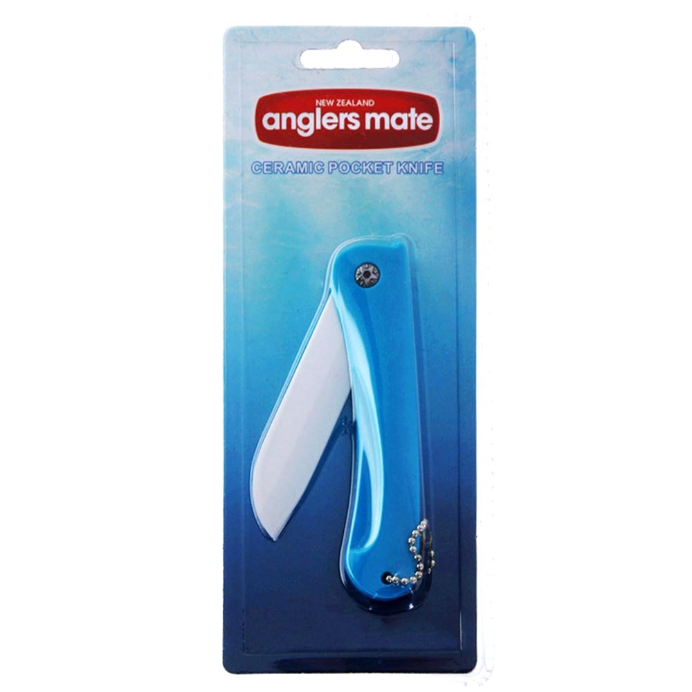 Anglers Mate Ceramic Pocket Knife 8cm