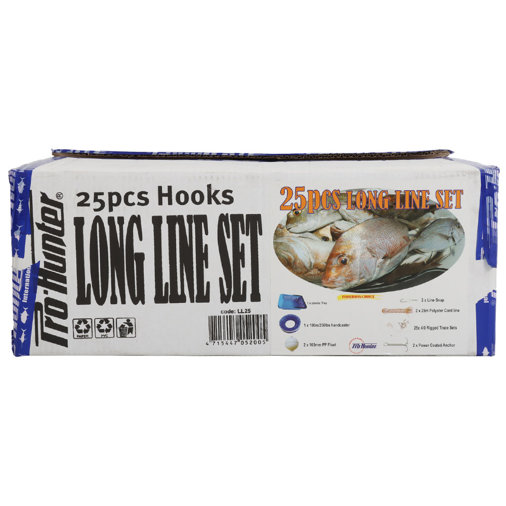 Pro Hunter 25-Hook Kiwi Longline