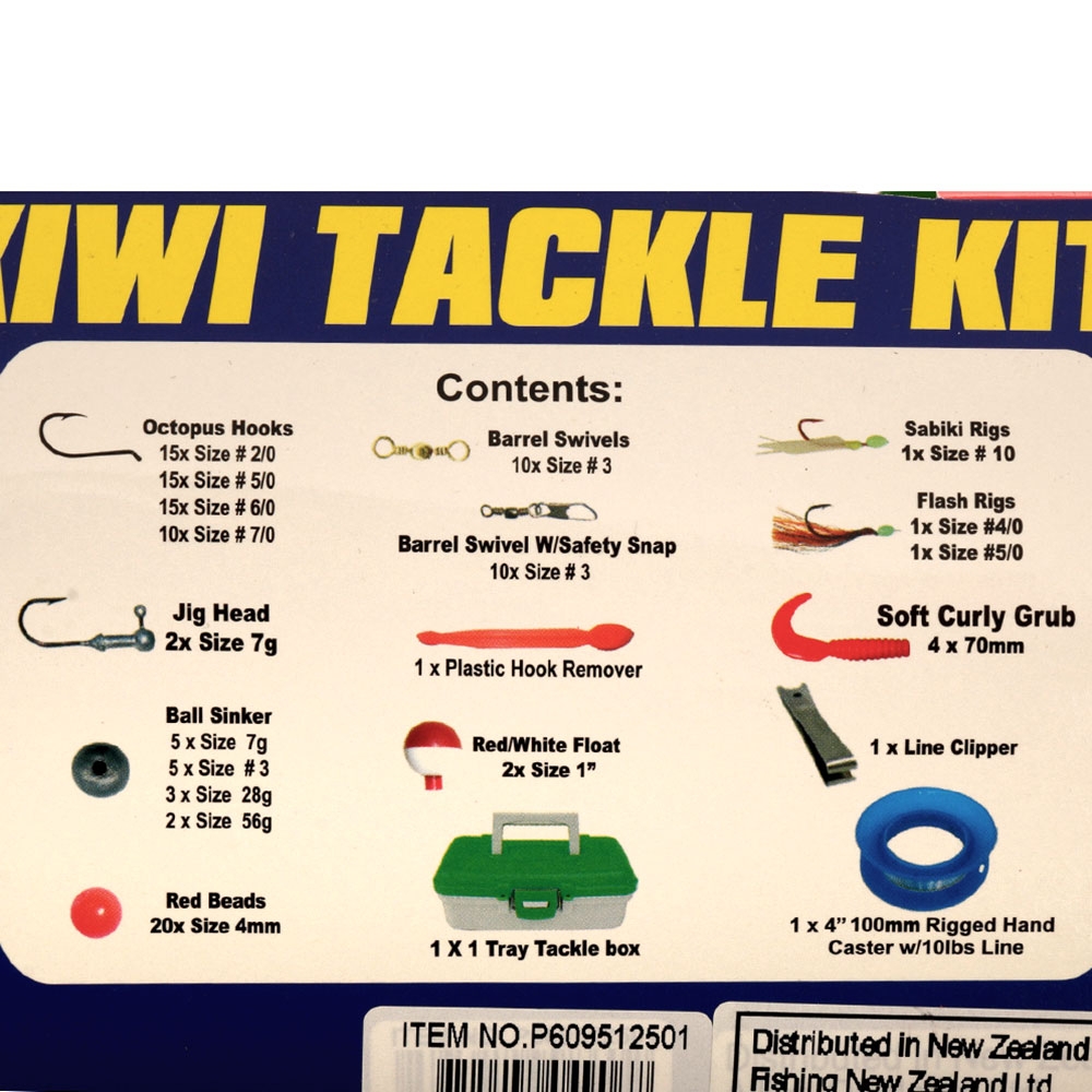 Pro Hunter 125-Piece Kiwi Tackle Kit