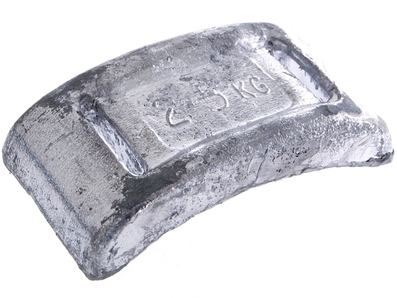 Slotted Dive Weight Curved 2.5kg