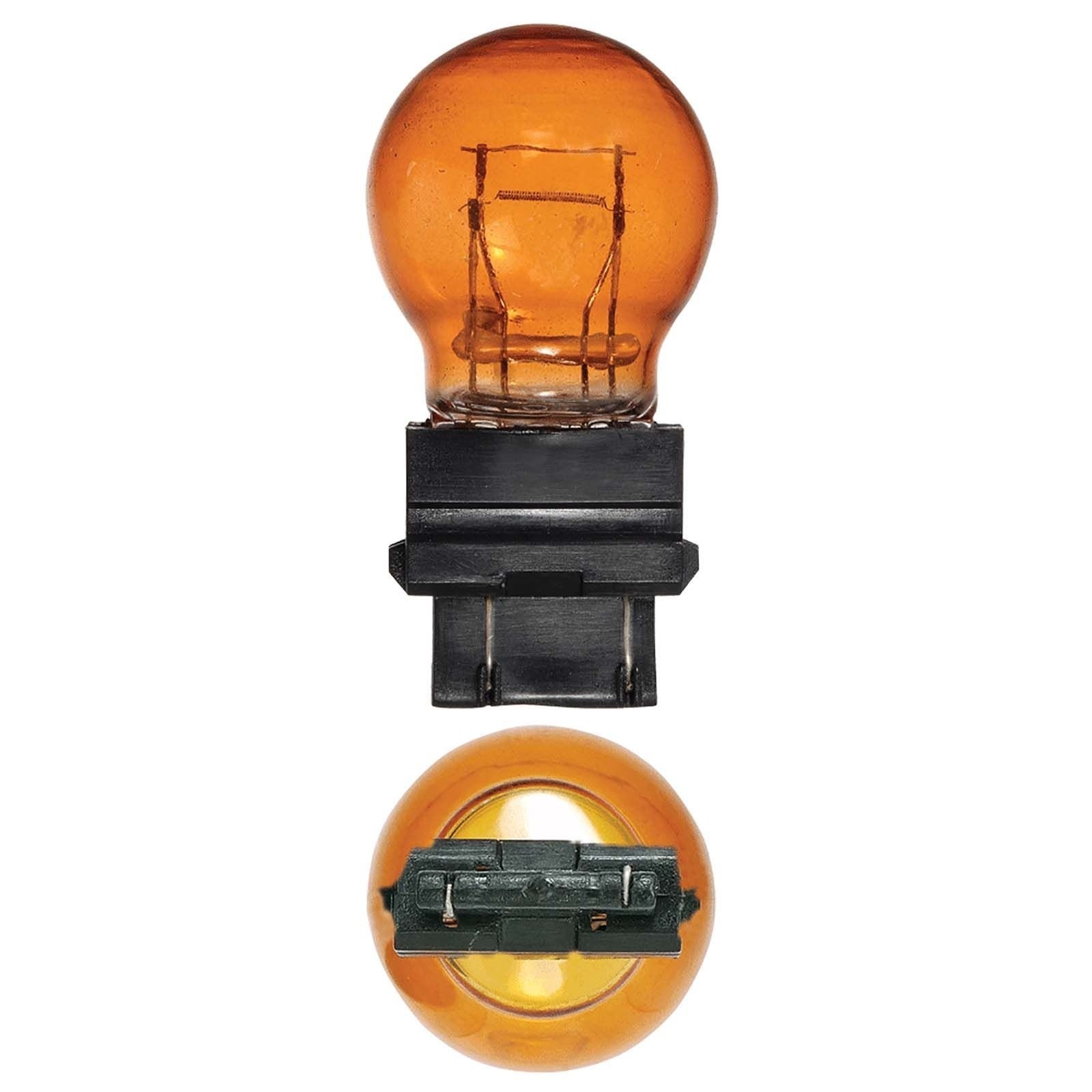 NARVA Wedge Globe 12V 27/7W Amber W2.5x16q Qty 10