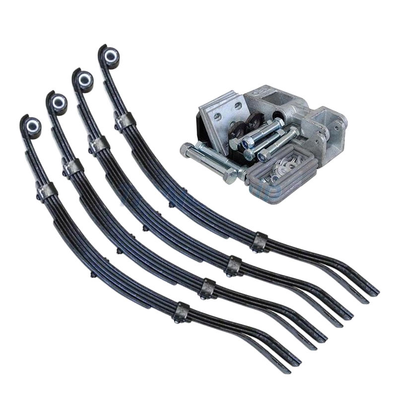 Trailparts Spring Set E/Slipper Rocker 6L 3000kg/4 Painted Heavy Round UB