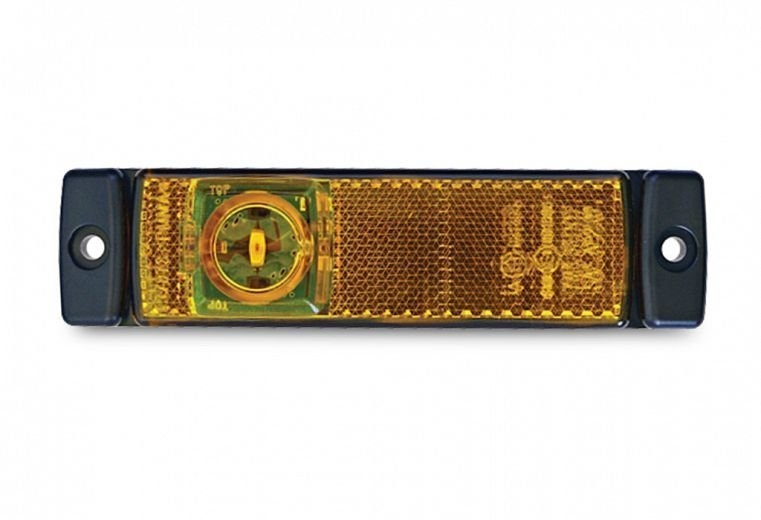 Hella Marine LED Side Marker Lamp Amber 24v 1w