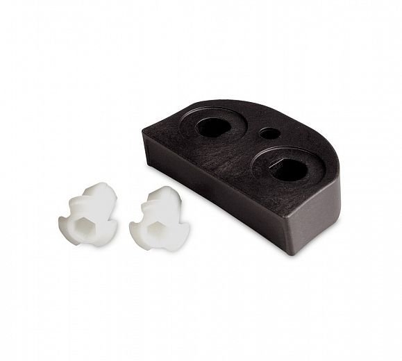 Hella Marine Mounting Spacer and Extended Screw Bosses Black