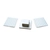 Weld Mount AT-3 Small White Nylon Wire Tie Mount Qty 50