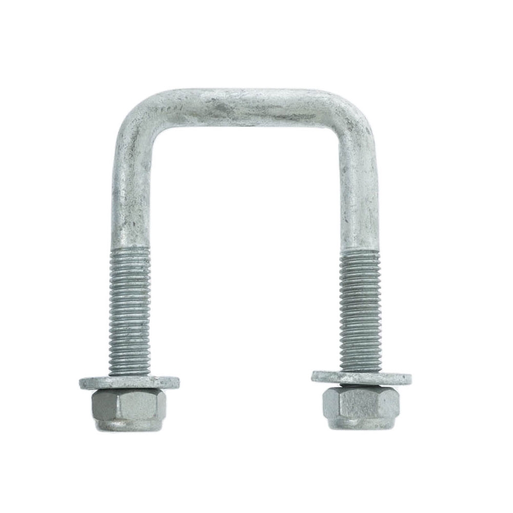 Trailparts U-Bolt Square 80 x 51mm x M12 Inside - Galvanised