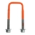 Trailparts U-Bolt Square 123 x 51mm x M12 Inside - Forged