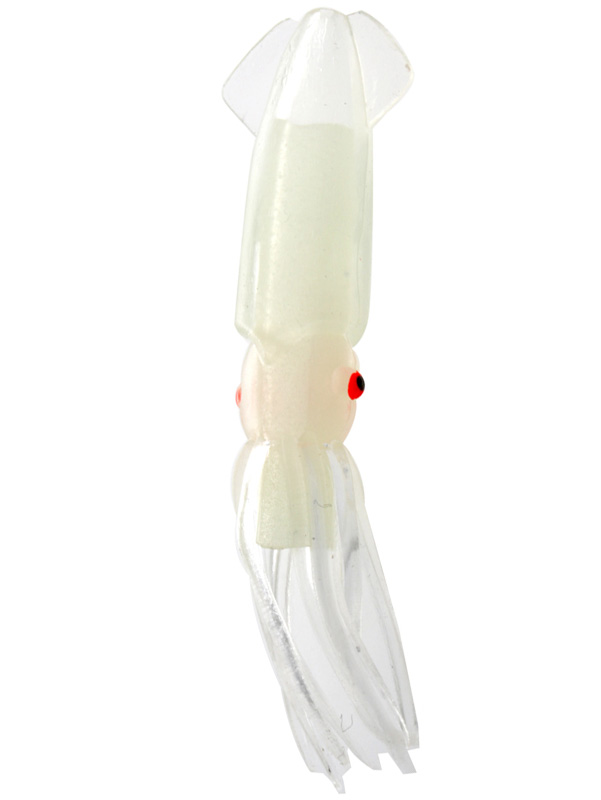 Holiday Lumo Squid Lures 3in Pack Qty 4
