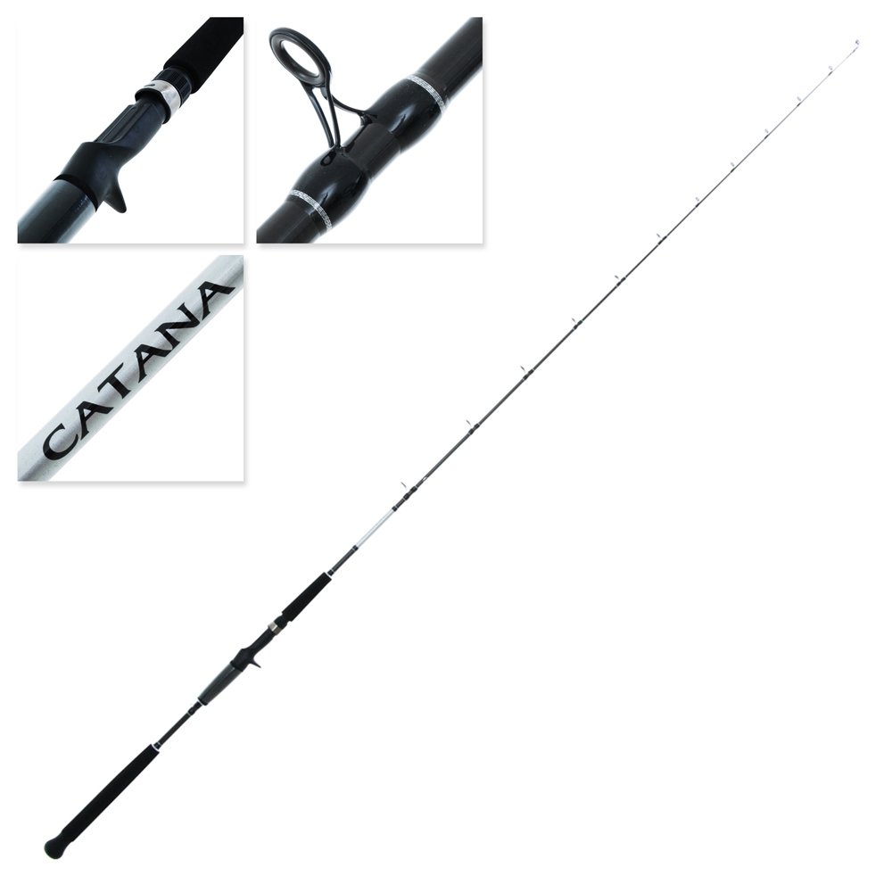 Shimano Catana Overhead Micro Jig Rod 6ft 6in 10-20lb 1pc