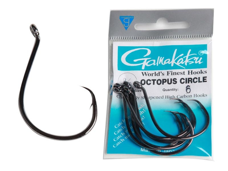Gamakatsu Octopus Circle Hooks 4/0 Qty 6