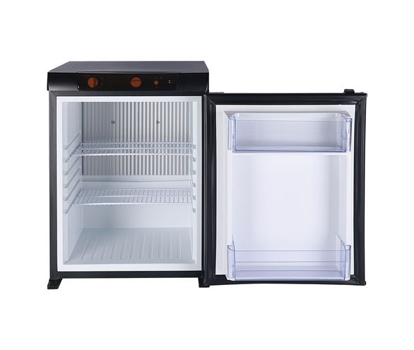Gasmate 3-Way Upright Camping Fridge 62L 12V DC / 230-240V AC / LPG