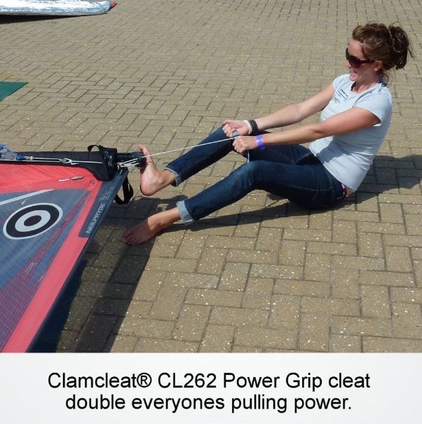 Clamcleat CL262 Power Grip 2 for Ropes 3-6mm