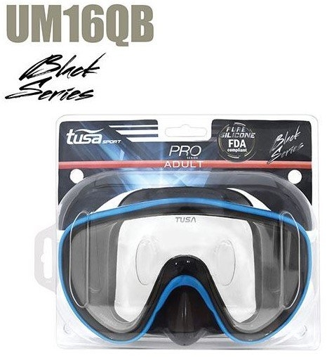 TUSA Sport Pro Serene Pure Silicone Adult Dive Mask Blue