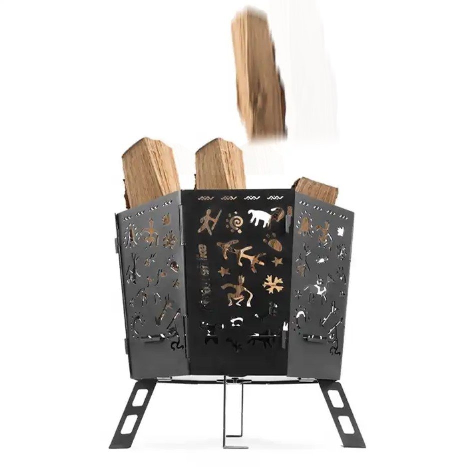 Naturehike Totem Folding Fire Pit Black