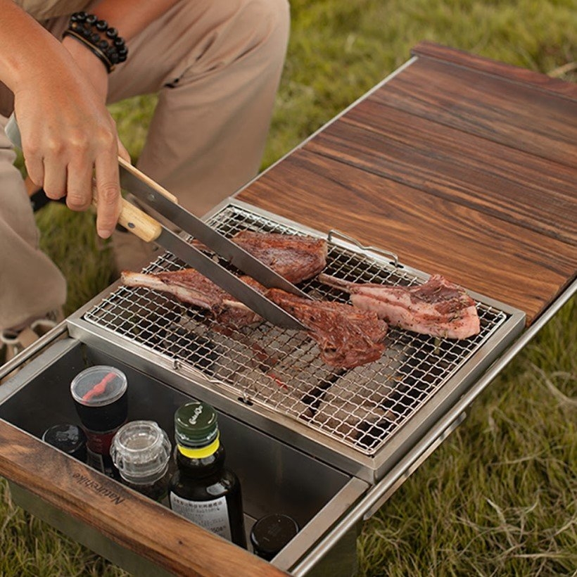 Naturehike 4 Piece BBQ Tool Set